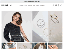 Tablet Screenshot of pilgrim.dk